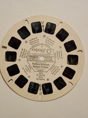 VINTAGE Expo 67 View Master Reel NATIONAL PAVILIONS 1967